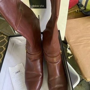 Dolce Vita Brown “Channey” knee length boot sz 11